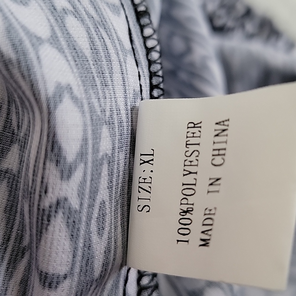 Navy / white summer dress NWOT - Picture 6 of 6